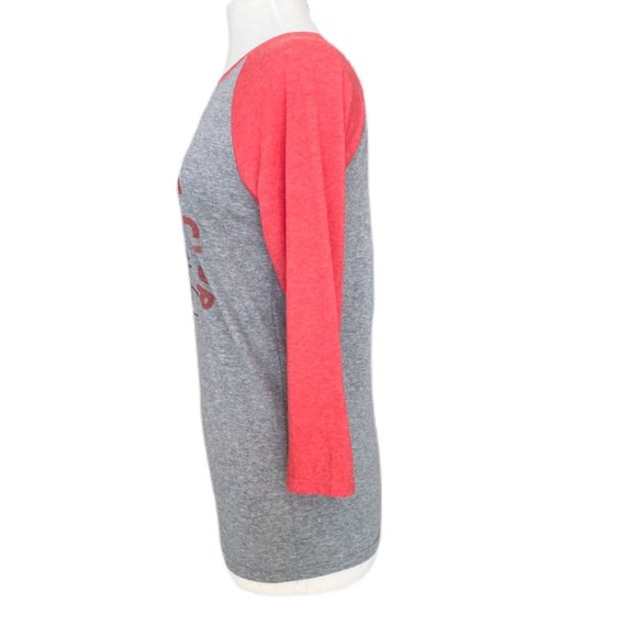 NWOT Disney Parks Red/Gray Mickey Mouse Club Raglan Tee | Size Small - Picture 3 of 6